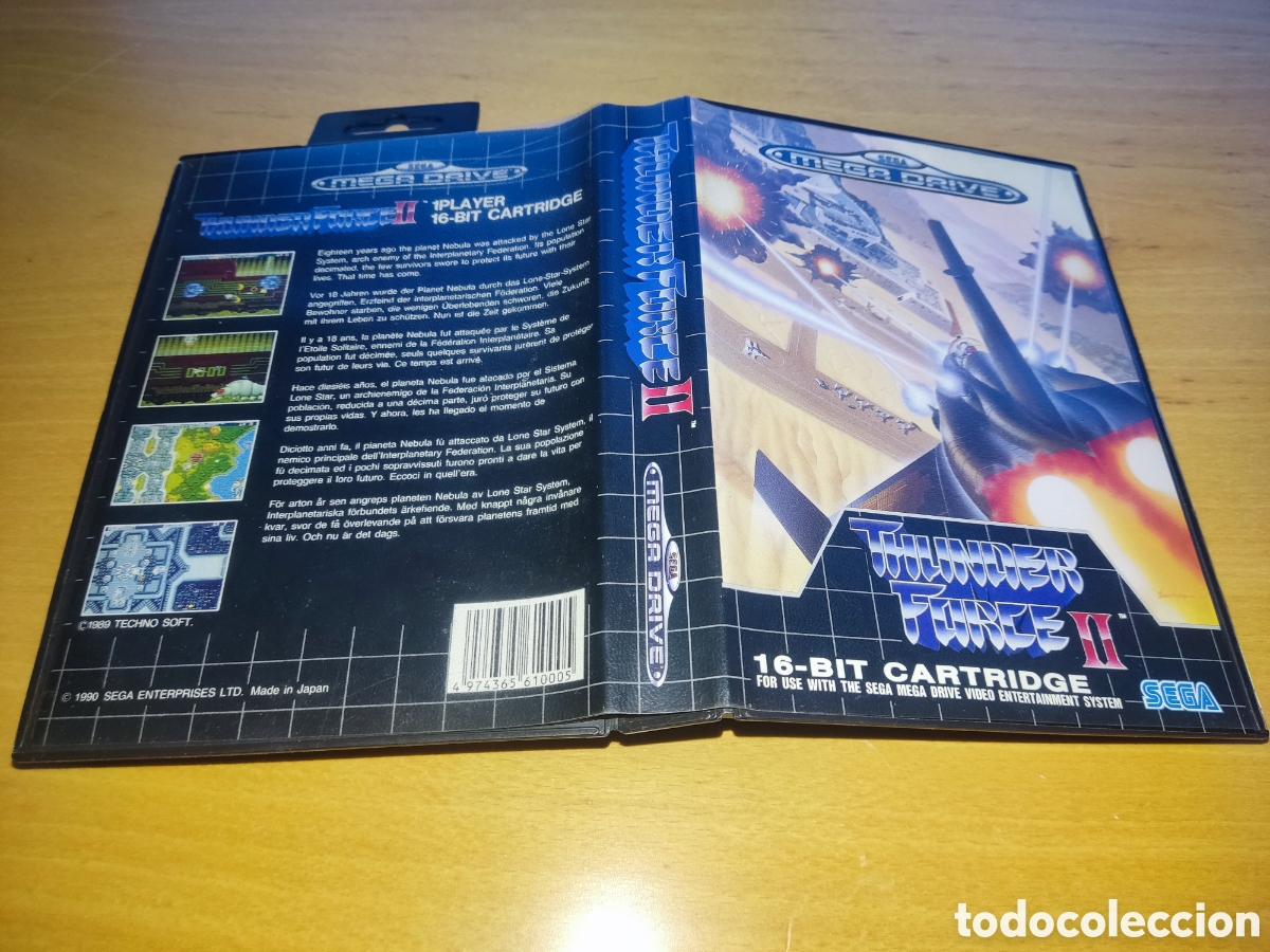 Videojuegos y consolas: THUNDER FORCE II Mega Drive Megadrive COMPLETO PAL - Foto 3