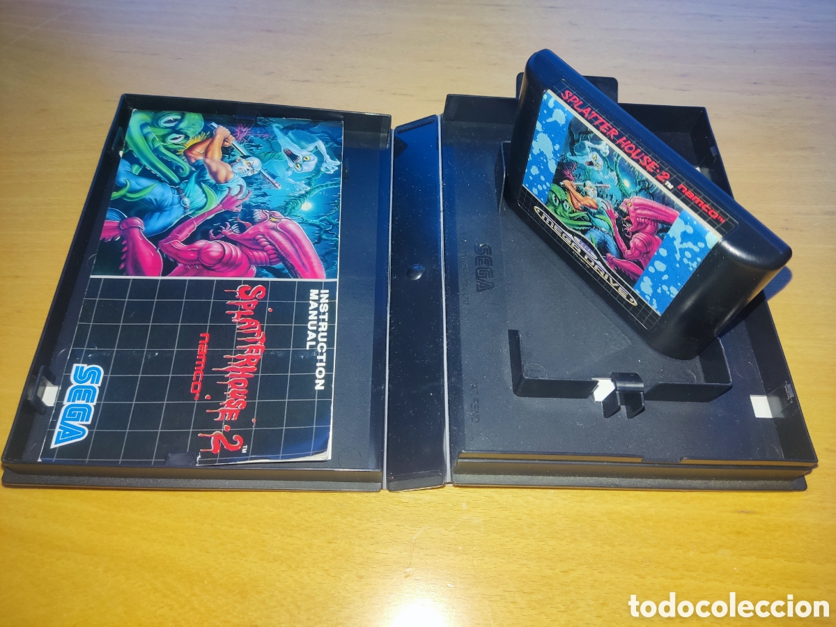 Videojuegos y consolas: SPLATTERHOUSE 2 Mega Drive Megadrive COMPLETO PAL - Foto 4