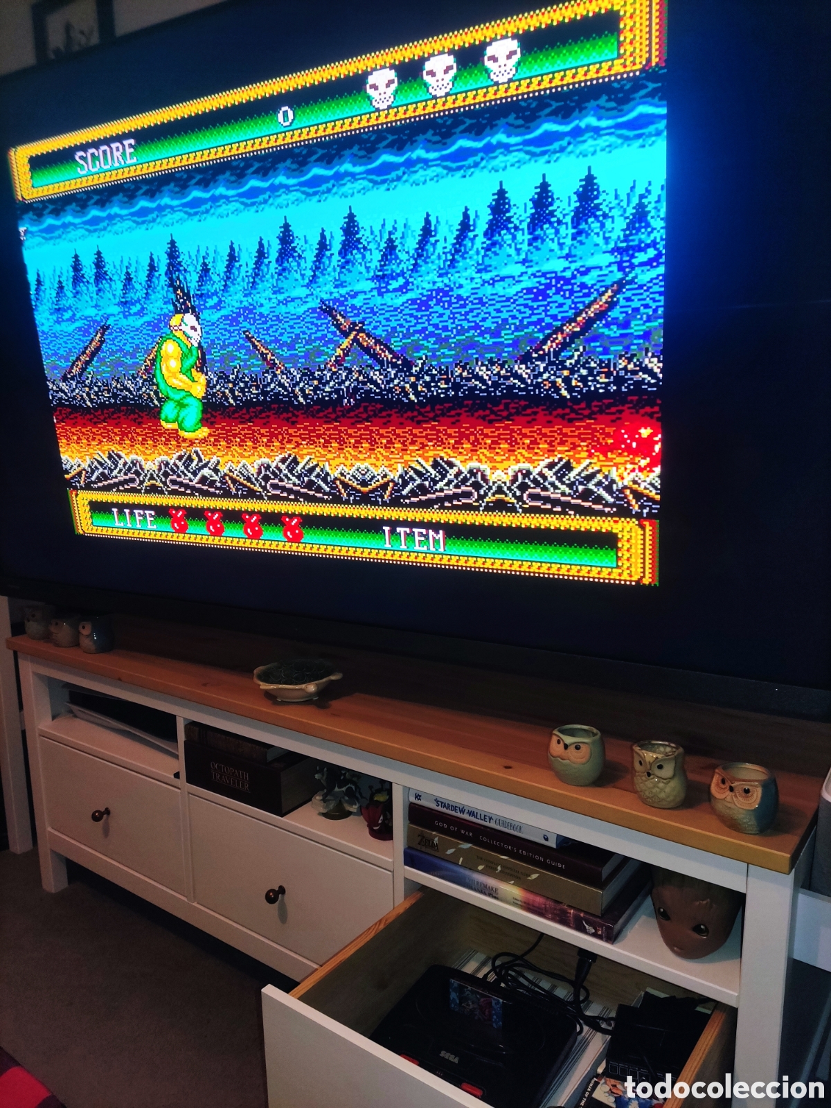 Videojuegos y consolas: SPLATTERHOUSE 2 Mega Drive Megadrive COMPLETO PAL - Foto 7