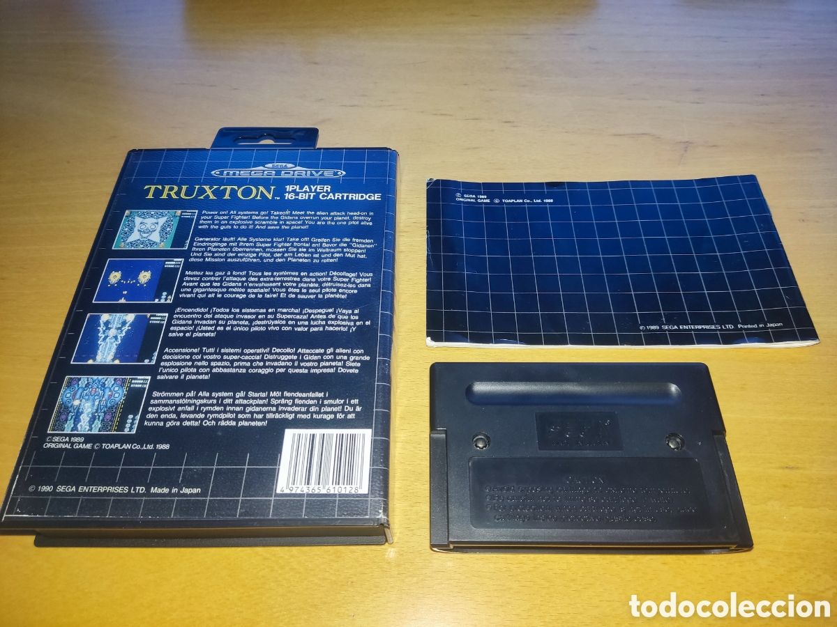 Videojuegos y consolas: TRUXTON Mega Drive Megadrive COMPLETO PAL - Foto 2