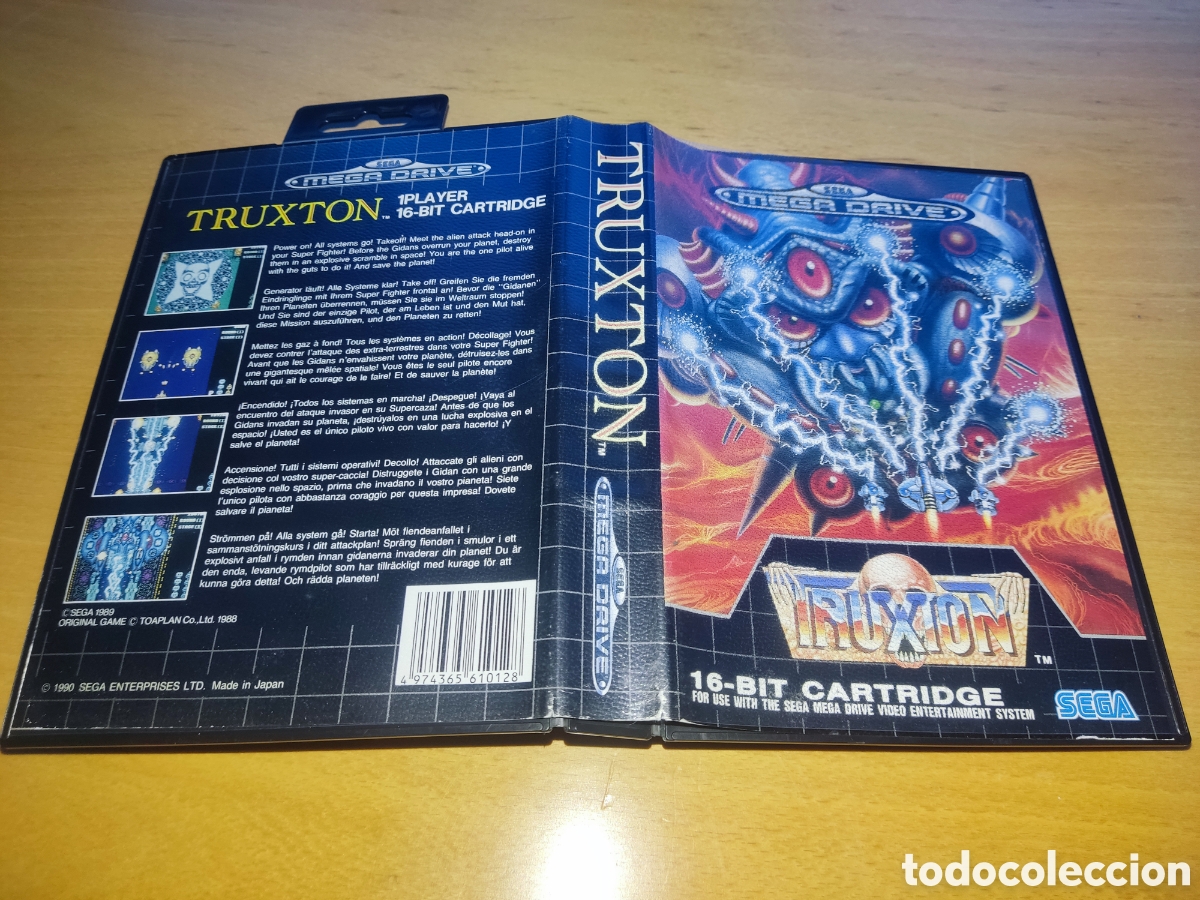 Videojuegos y consolas: TRUXTON Mega Drive Megadrive COMPLETO PAL - Foto 4