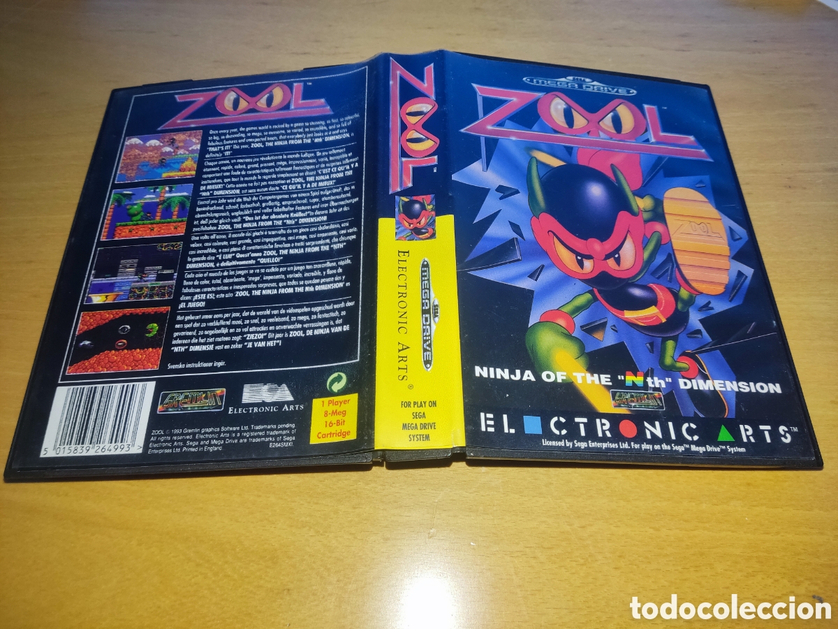 Videojuegos y consolas: ZOOL Mega Drive Megadrive COMPLETO PAL - Foto 3