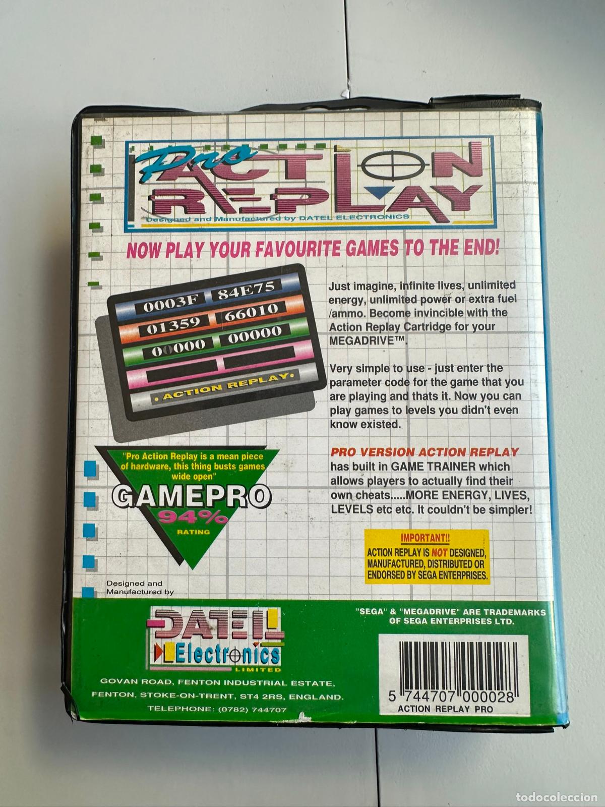 Videojuegos y consolas: Action replay - Sega MEgadrive Mega drive MD - Foto 2