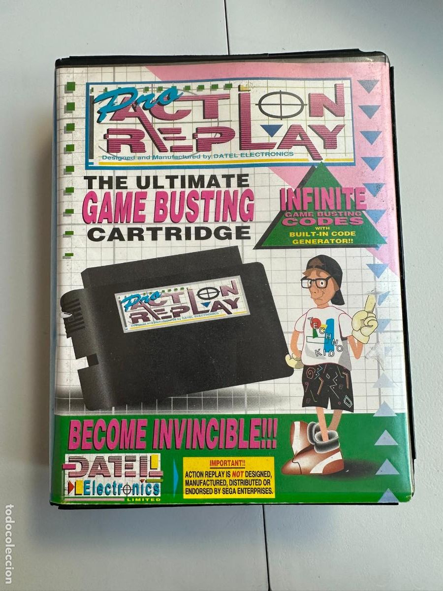 Videojuegos y consolas: Action replay - Sega MEgadrive Mega drive MD - Foto 1