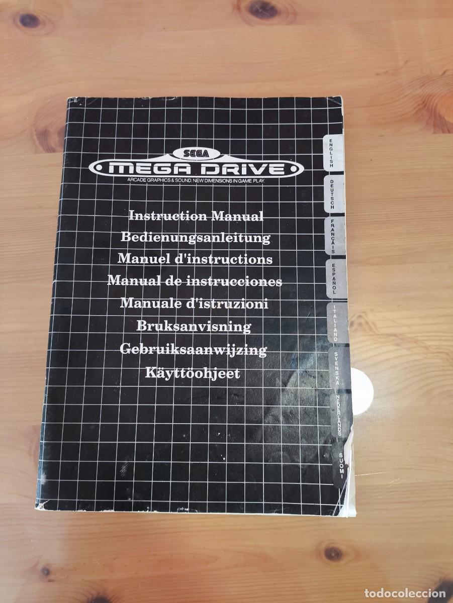 Videojuegos y consolas: LIBRO DE INSTRUCCIONES , MANUAL DE SEGA MEGA DRIVE 1 - Foto 1
