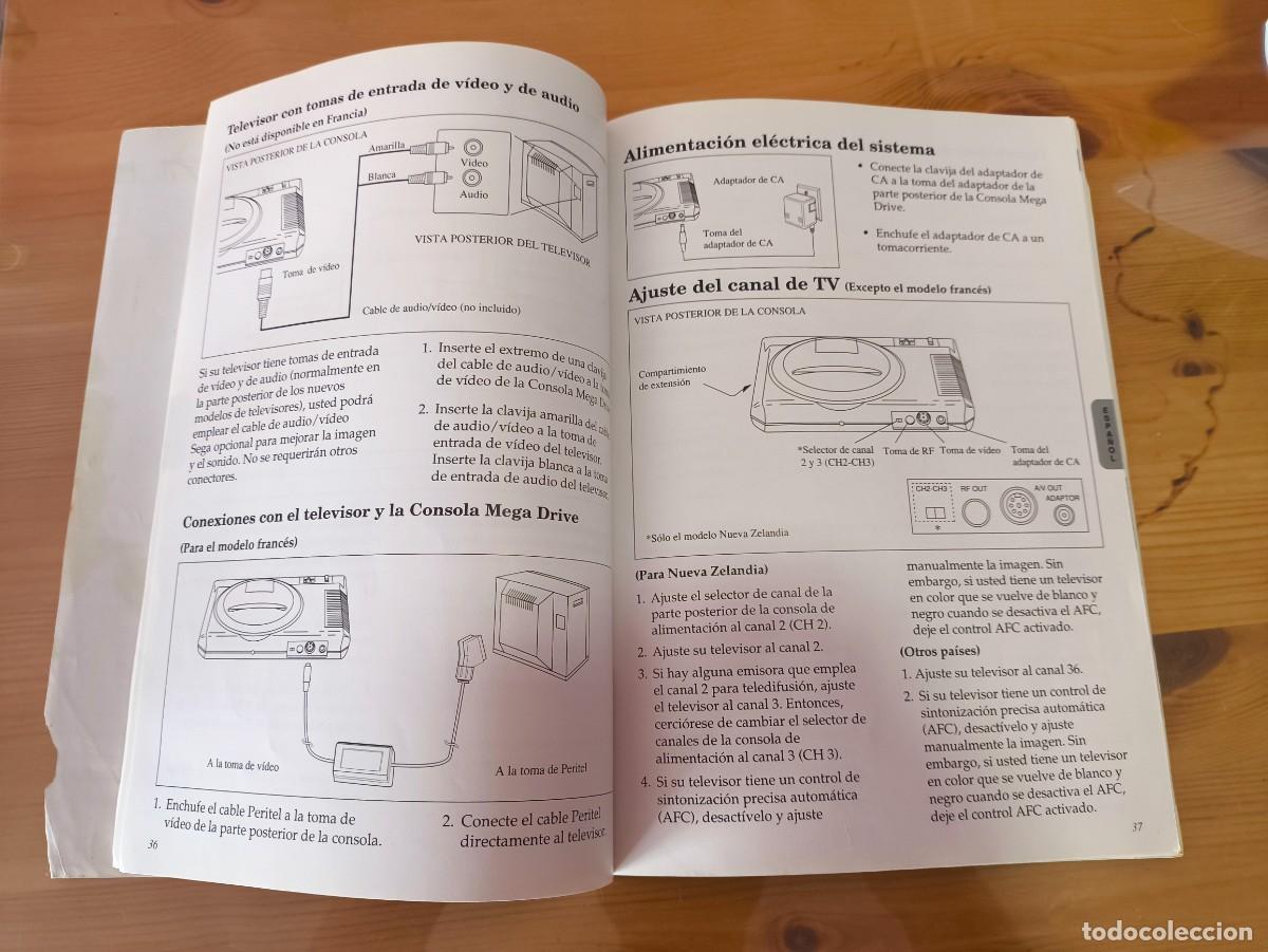 Videojuegos y consolas: LIBRO DE INSTRUCCIONES , MANUAL DE SEGA MEGA DRIVE 1 - Foto 7