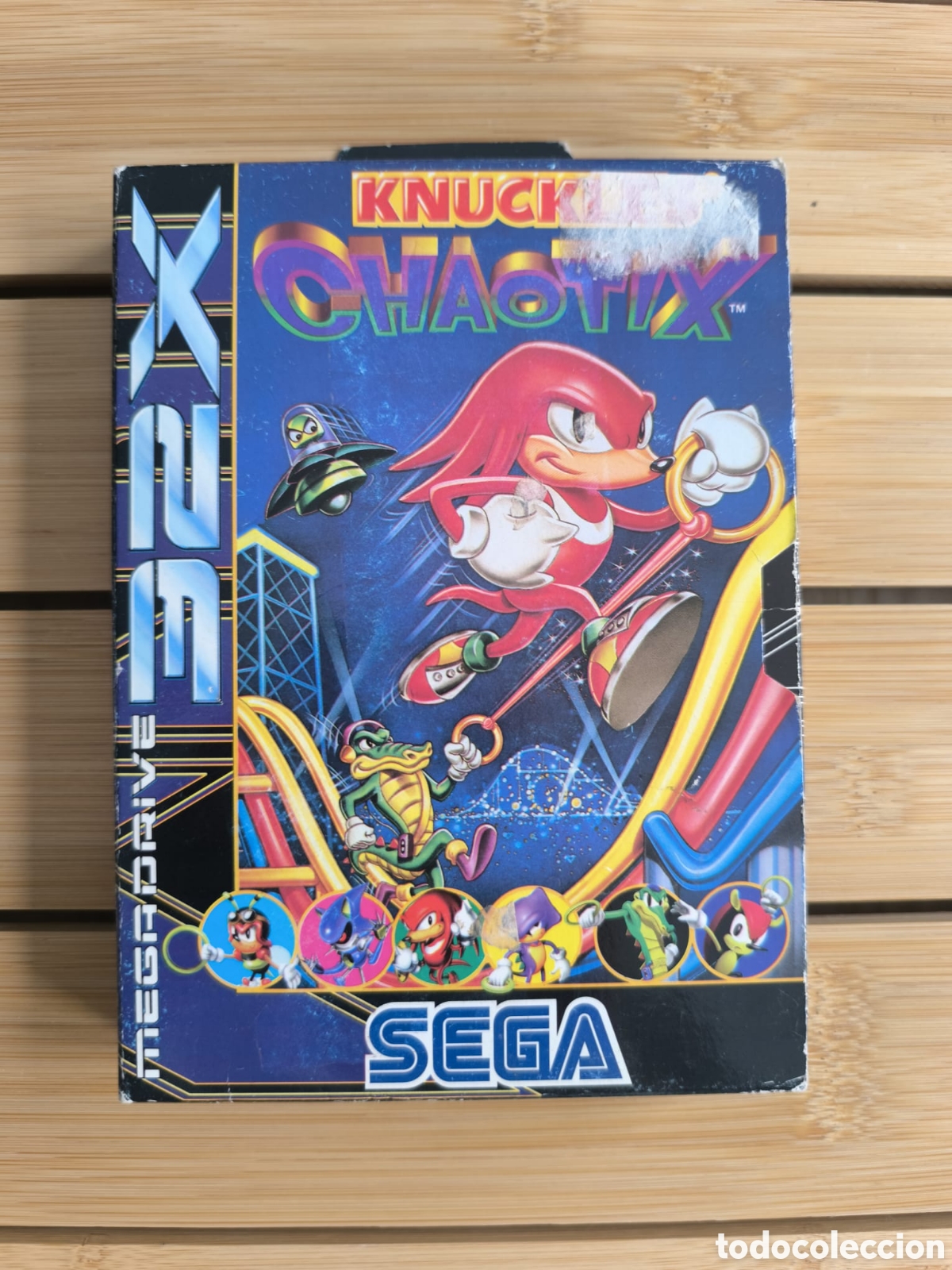 Videojuegos y consolas: Knuckles Chaotix - Sega 32x Megadrive - Foto 1