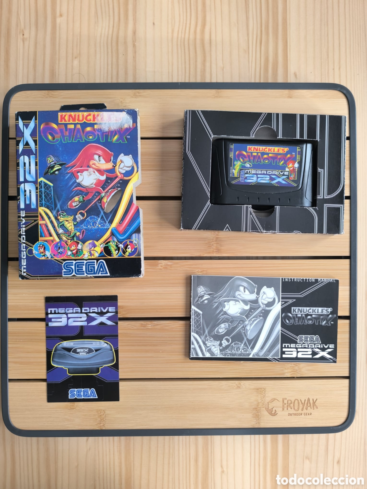 Videojuegos y consolas: Knuckles Chaotix - Sega 32x Megadrive - Foto 2