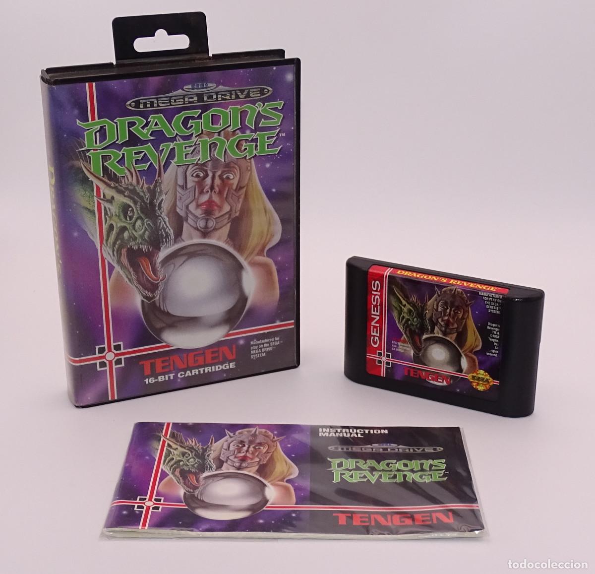Videojuegos y consolas: Dragons Revenge Sega Megadrive Mega Drive - Foto 1