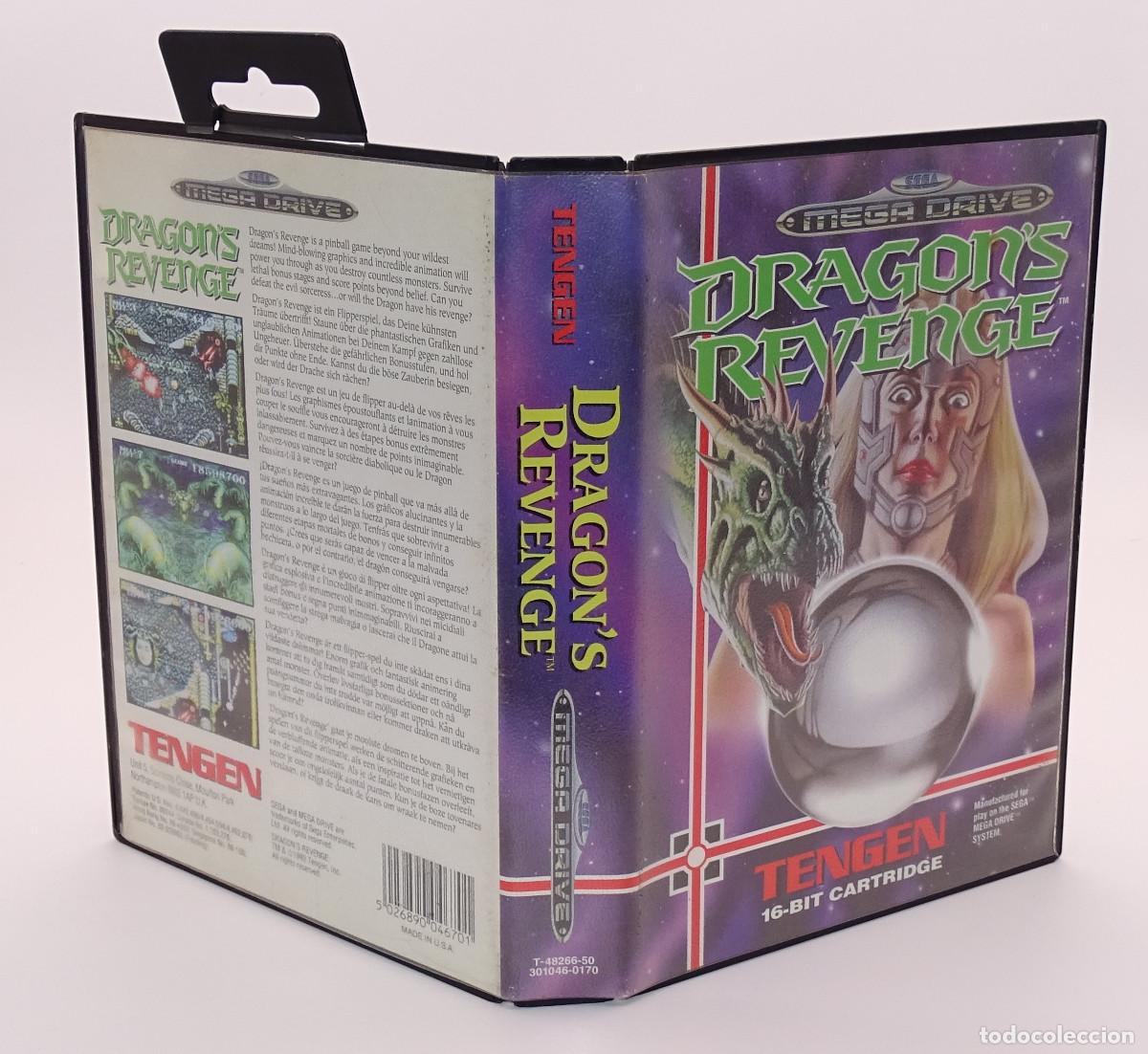 Videojuegos y consolas: Dragons Revenge Sega Megadrive Mega Drive - Foto 2