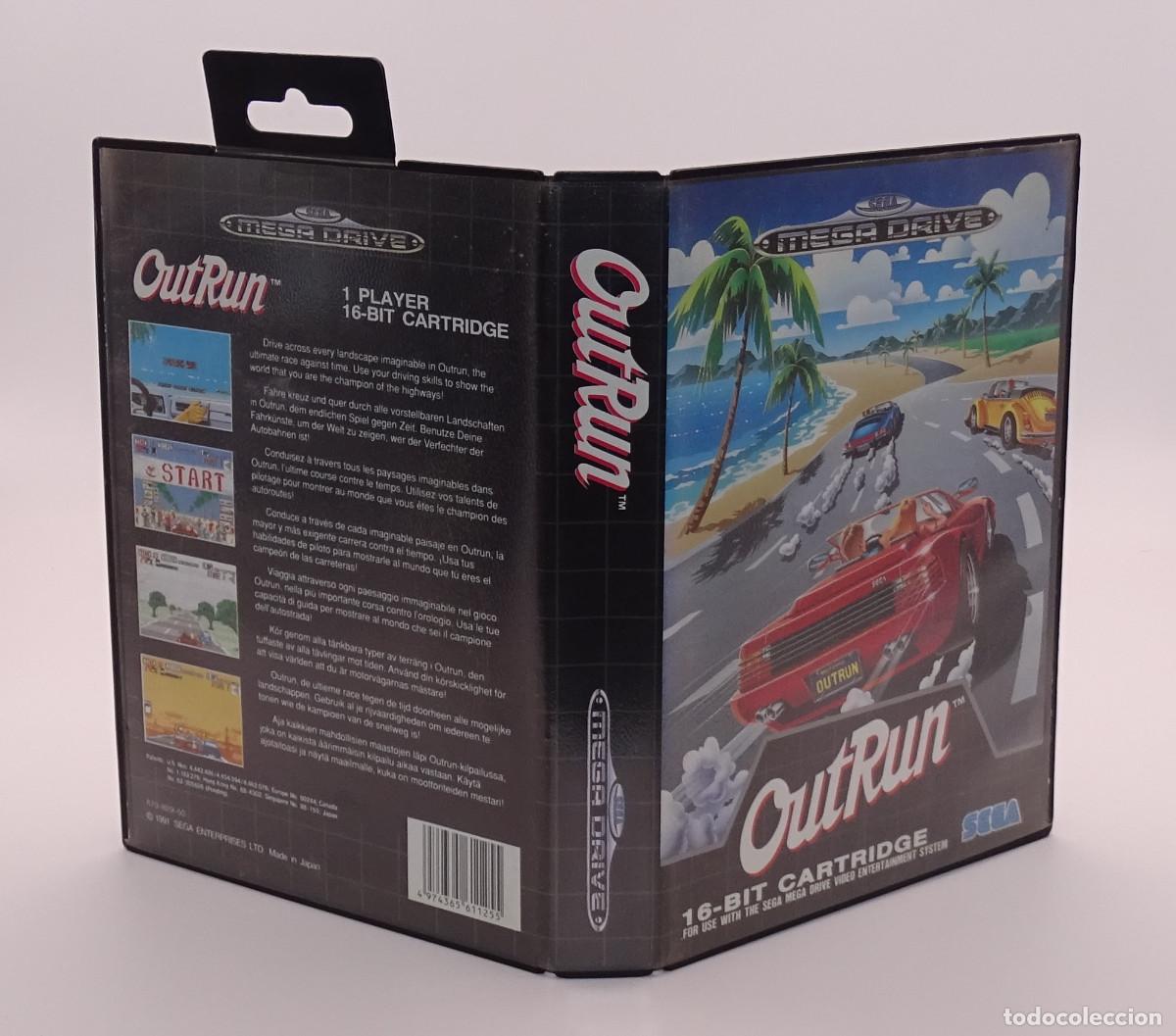 Videojuegos y consolas: Out Run Outrun Sega Megadrive Mega Drive - Foto 3
