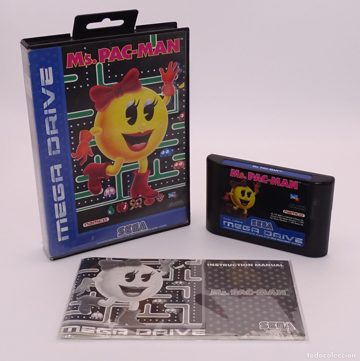 Videojuegos y consolas: Ms Pacman Sega Megadrive Mega Drive - Foto 1