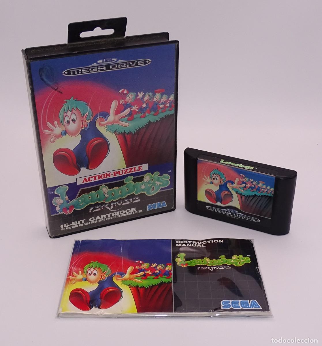 Videojuegos y consolas: Lemmings Sega Megadrive Mega Drive - Foto 1