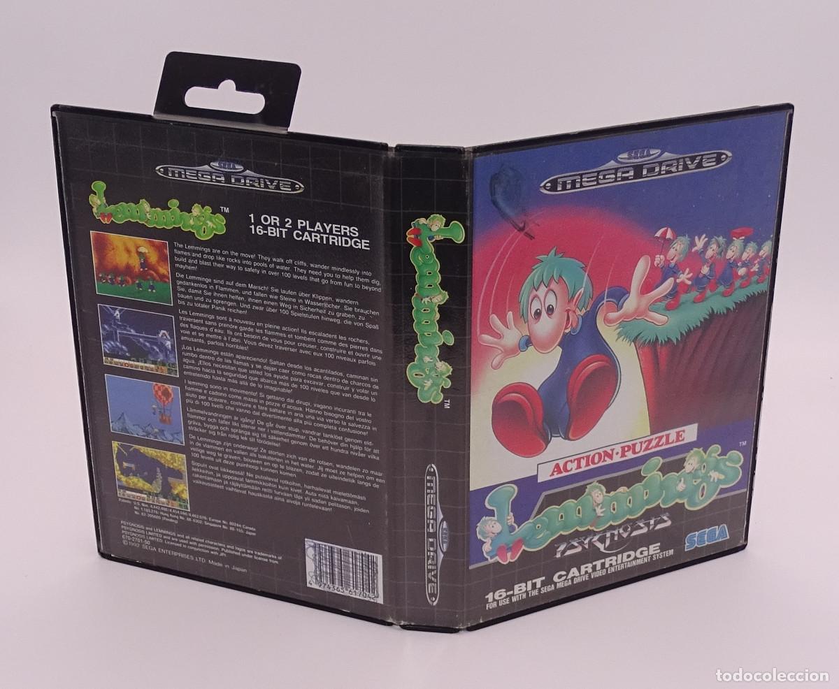 Videojuegos y consolas: Lemmings Sega Megadrive Mega Drive - Foto 3