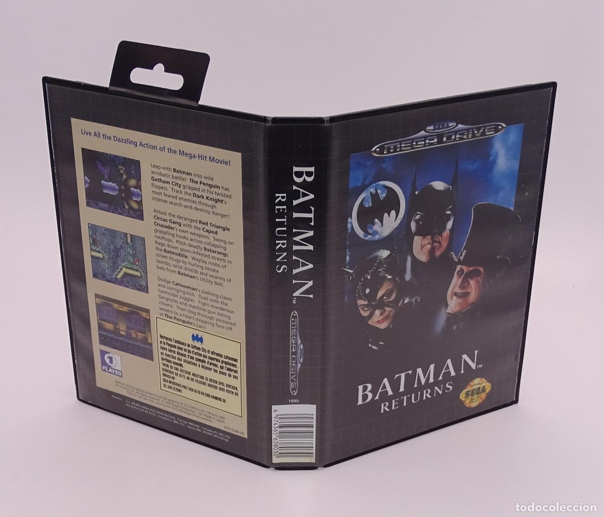 Videojuegos y consolas: Batman Returns Sega Megadrive Mega Drive - Foto 3