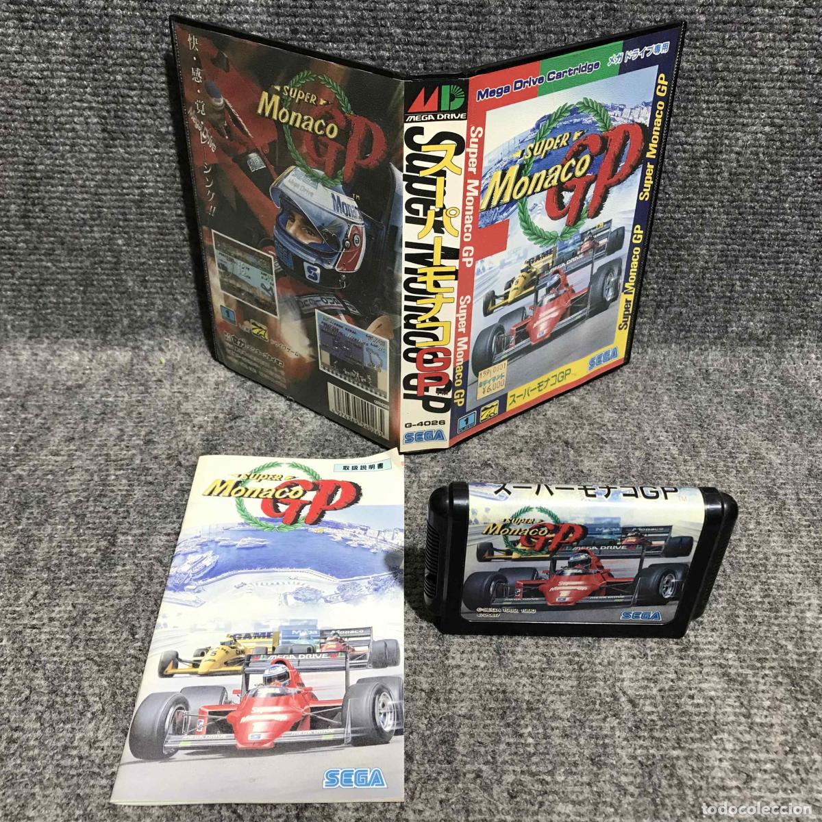 Videojuegos y consolas: SUPER MONACO GP JAP SEGA MEGA DRIVE - Foto 1
