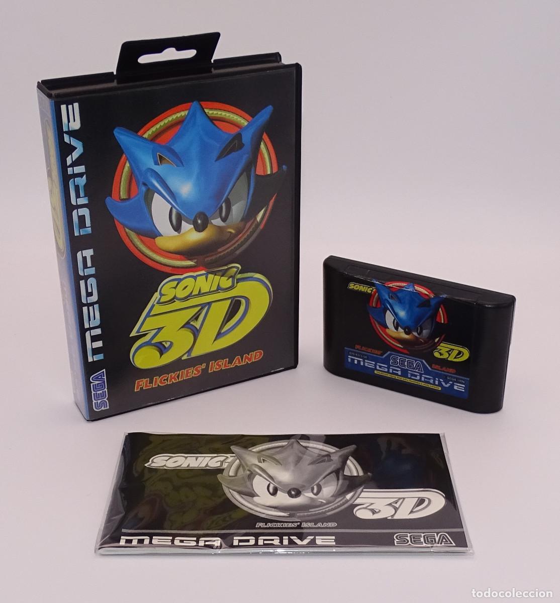 Videojuegos y consolas: Sonic 3D Sega Megadrive Mega Drive - Foto 1