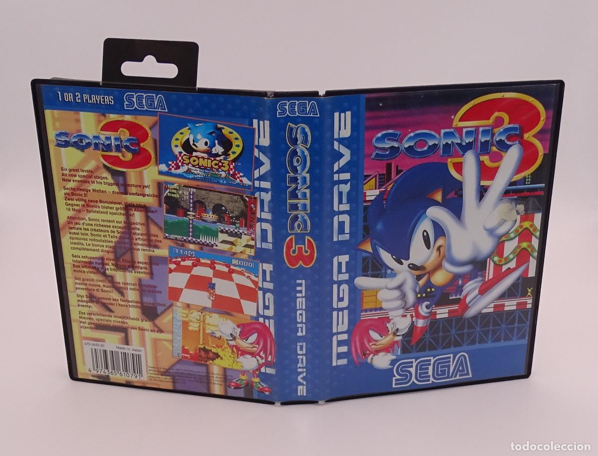 Videojuegos y consolas: Sonic 3 Sega Megadrive Mega Drive - Foto 3