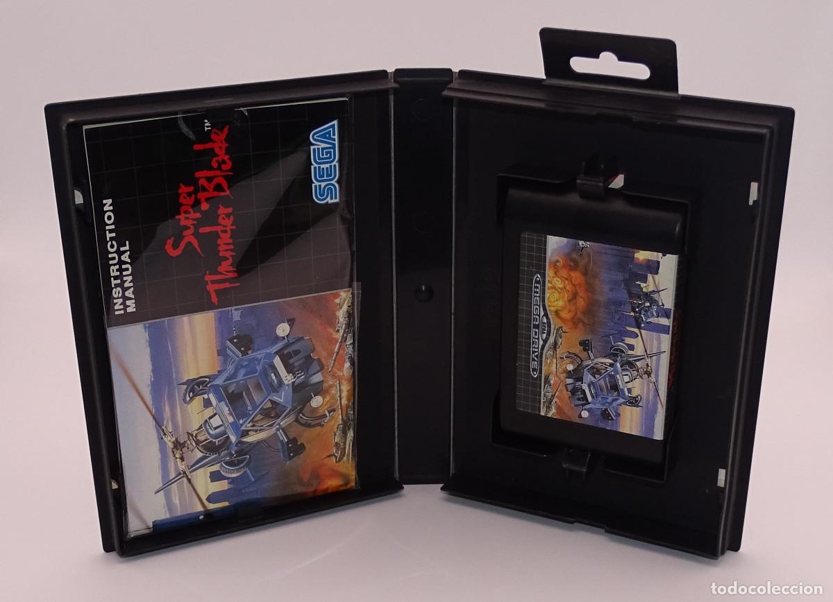 Videojuegos y consolas: Super Thunder Blade Sega Megadrive Mega Drive - Foto 2