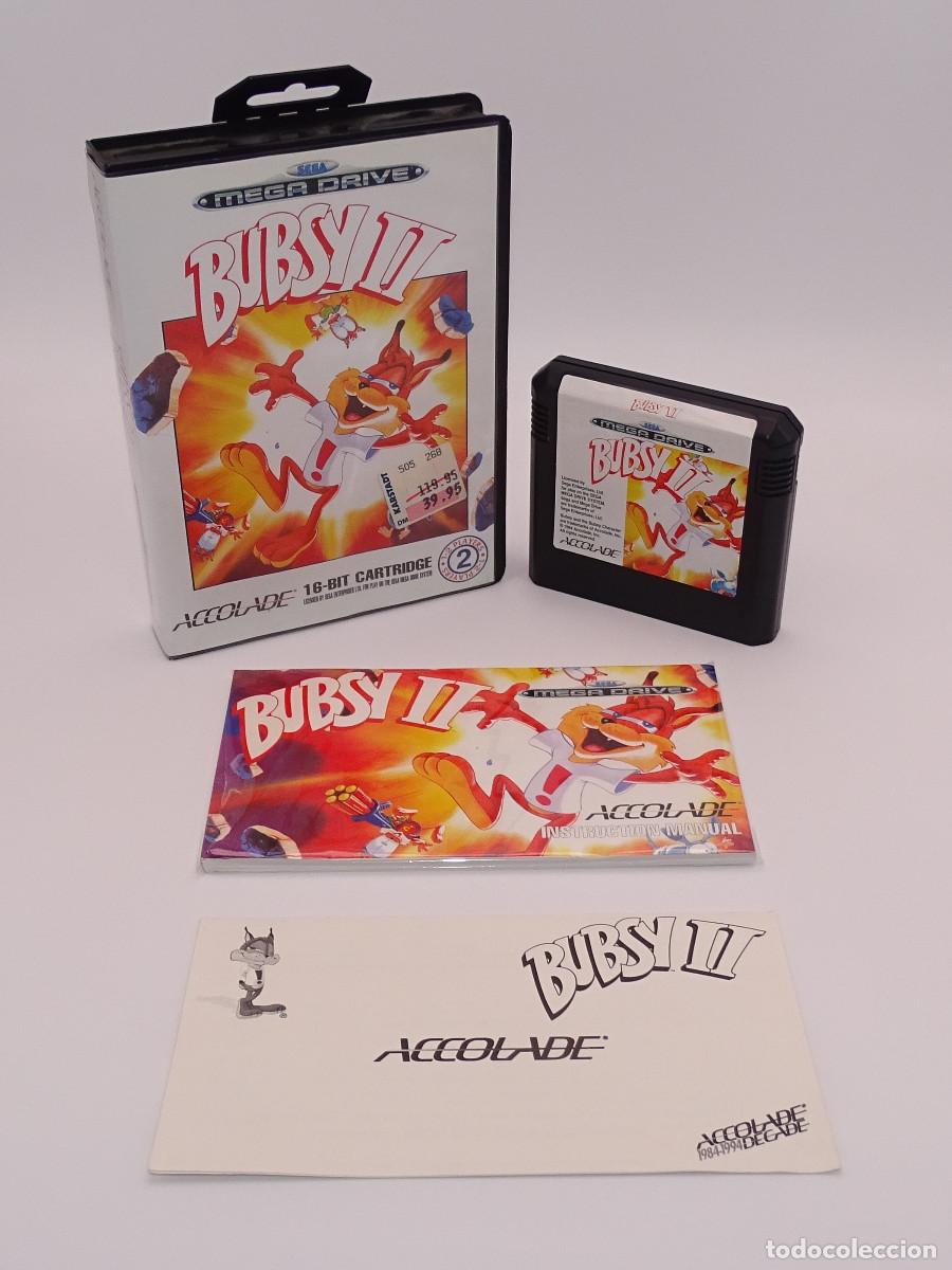 Videojuegos y consolas: Bubsy II 2 Sega Megadrive Mega Drive - Foto 1