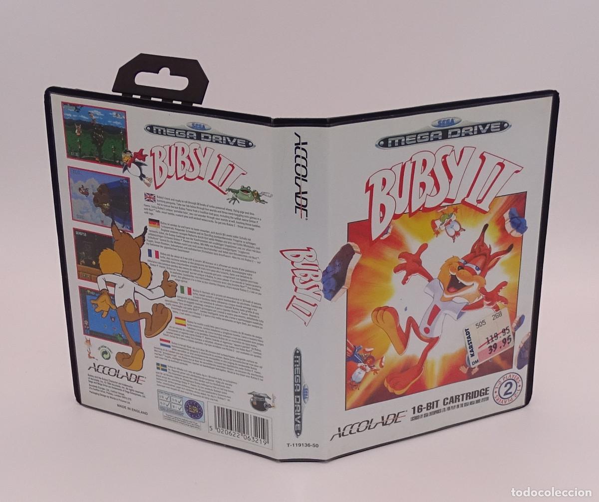 Videojuegos y consolas: Bubsy II 2 Sega Megadrive Mega Drive - Foto 3