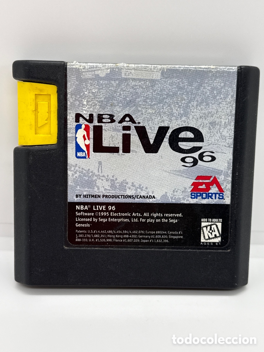 Videojuegos y consolas: Juego Sega NBA Live 96 - Foto 1