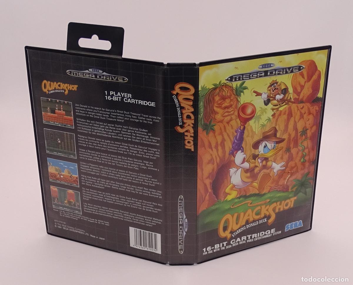 Videojuegos y consolas: Quackshot Sega Megadrive Mega Drive - Foto 3