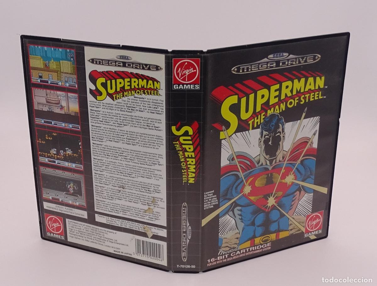 Videojuegos y consolas: Superman Sega Megadrive Mega Drive - Foto 3