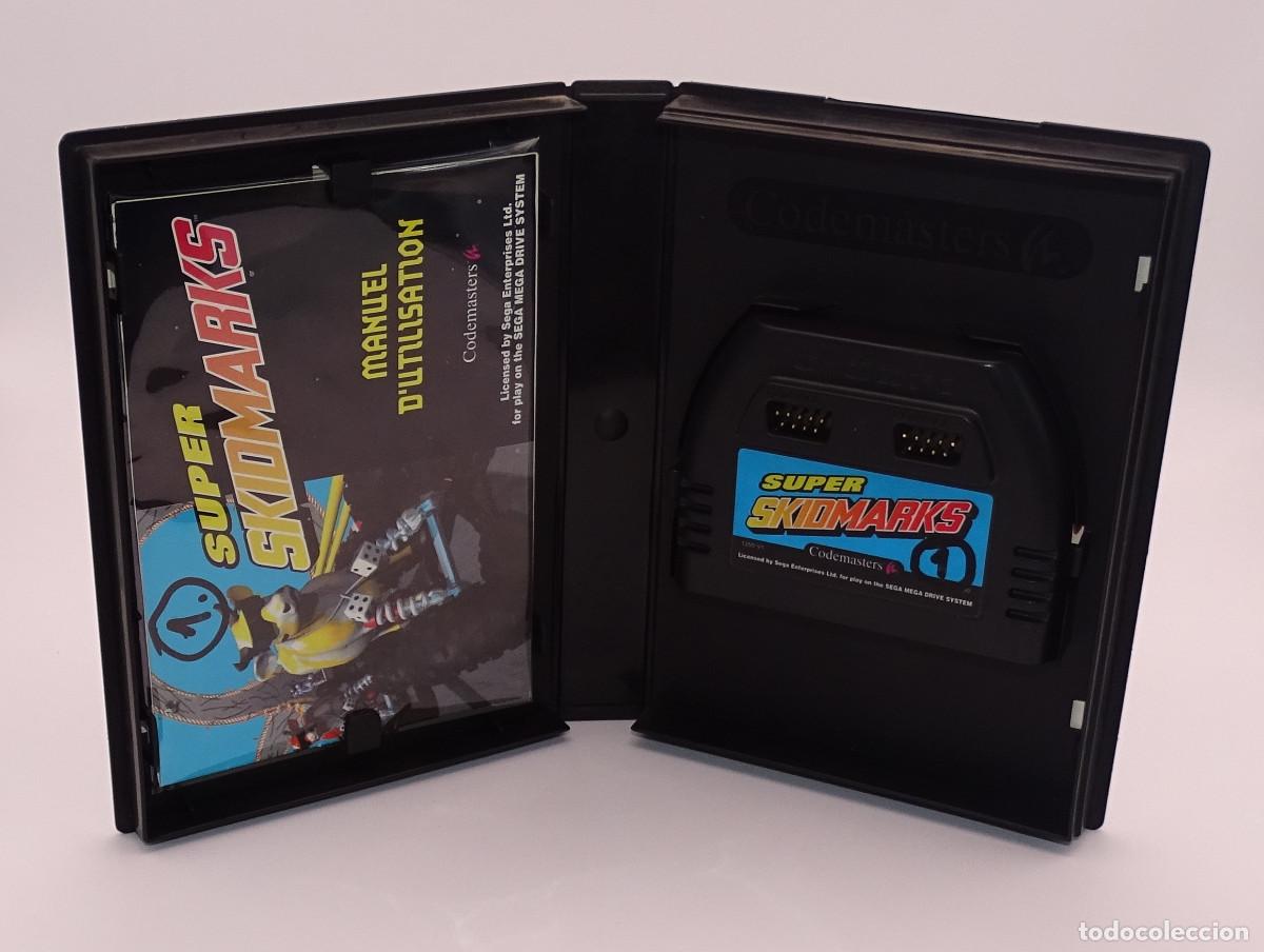 Videojuegos y consolas: Super Skidmarks Skid Marks Sega Megadrive Mega Drive - Foto 2