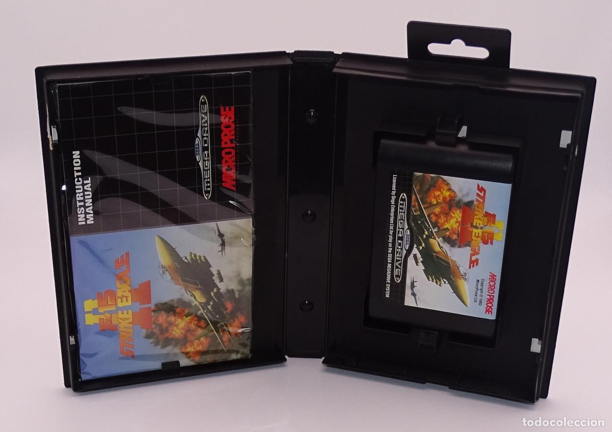 Videojuegos y consolas: F-15 Strike Eagle II Sega Megadrive Mega Drive - Foto 2