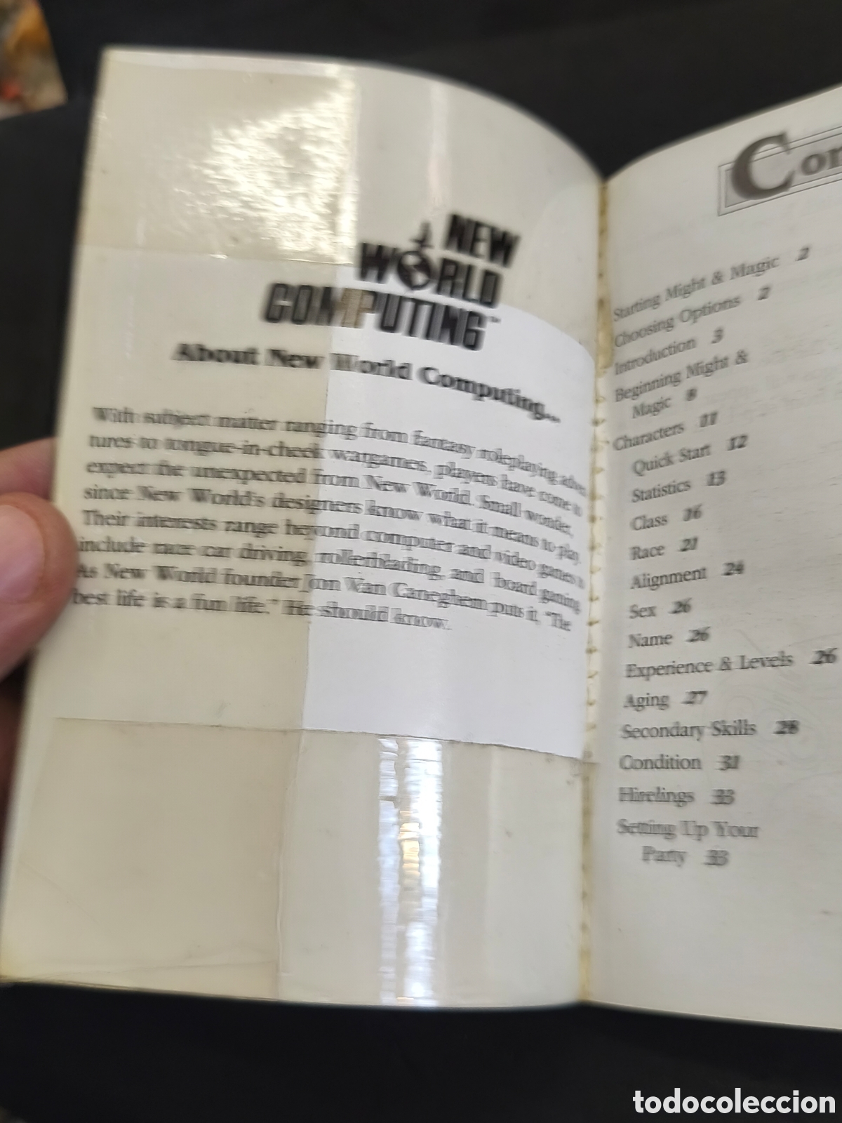 Videojuegos y consolas: Megadrive Might and Magic, completo, tapas manual forradas - Foto 6