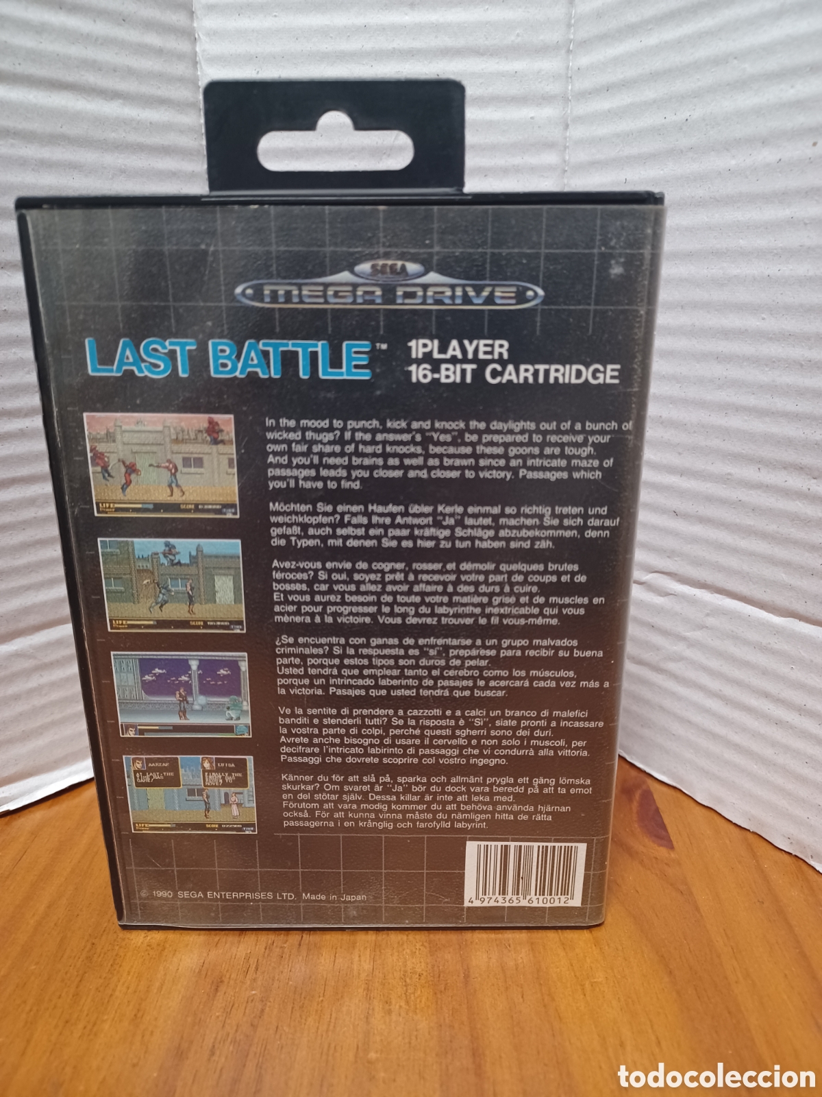 Videojuegos y consolas: Videojuego last batlle mega drive completo - Foto 2
