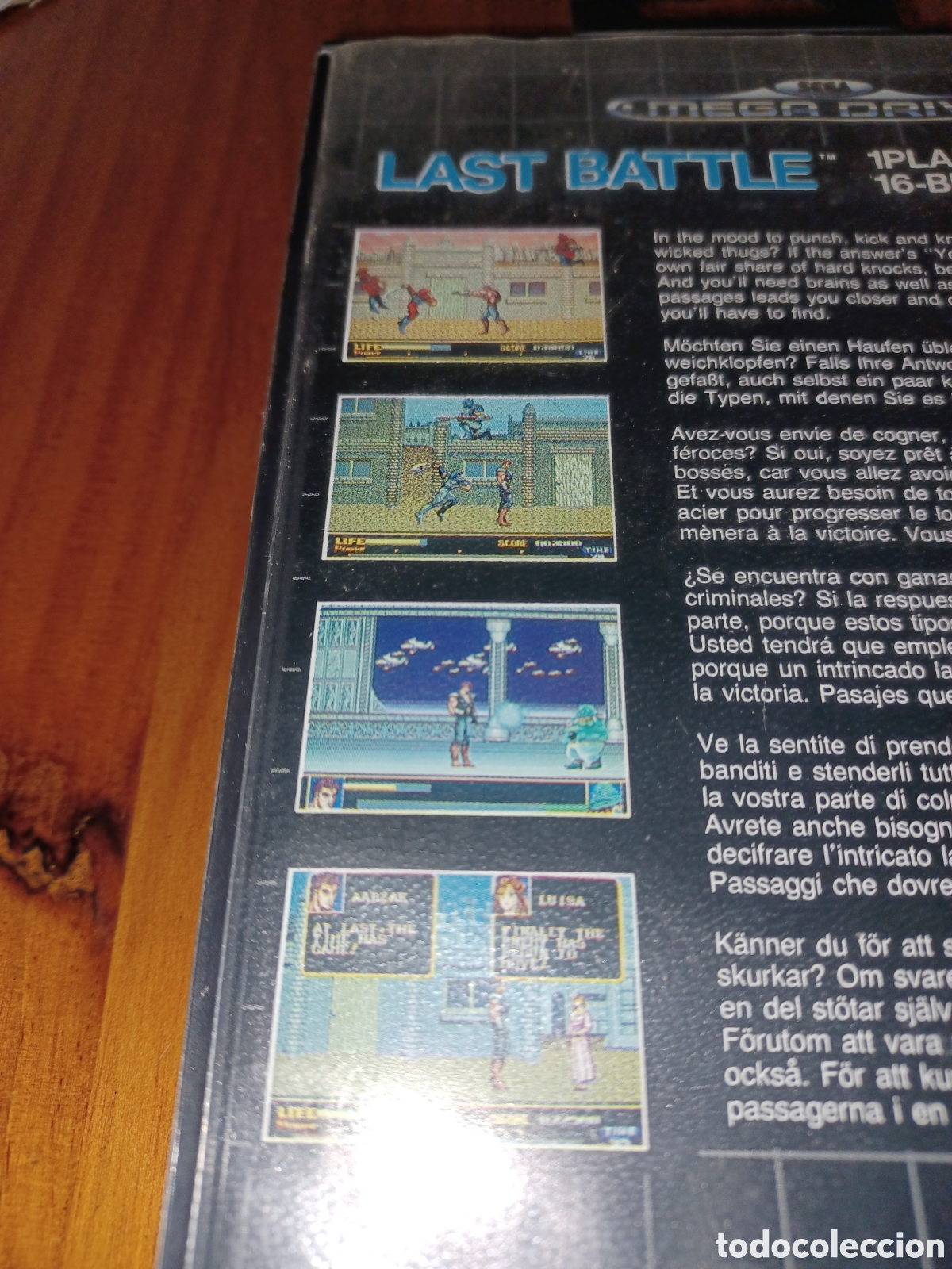 Videojuegos y consolas: Videojuego last batlle mega drive completo - Foto 3