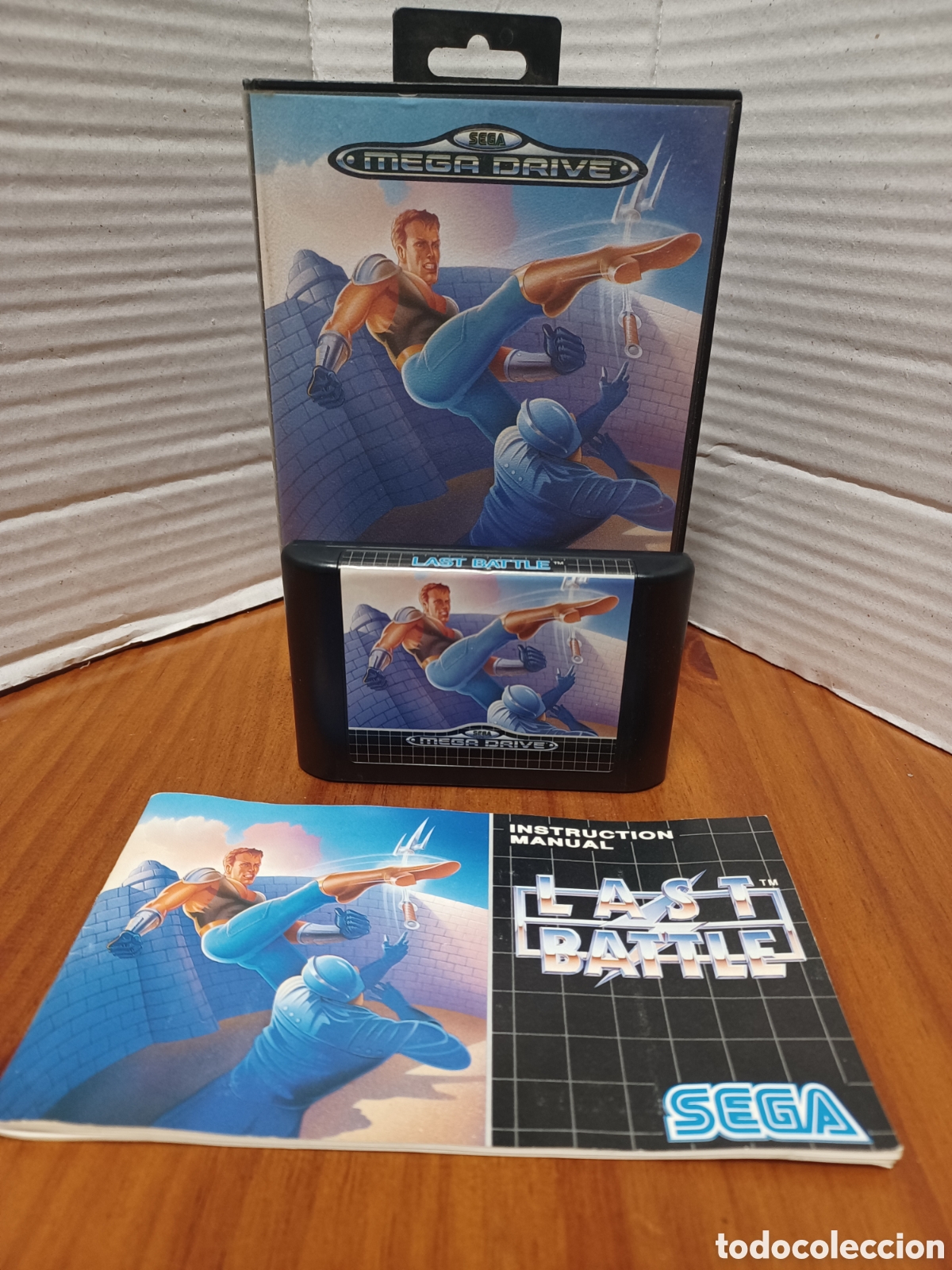 Videojuegos y consolas: Videojuego last batlle mega drive completo - Foto 5