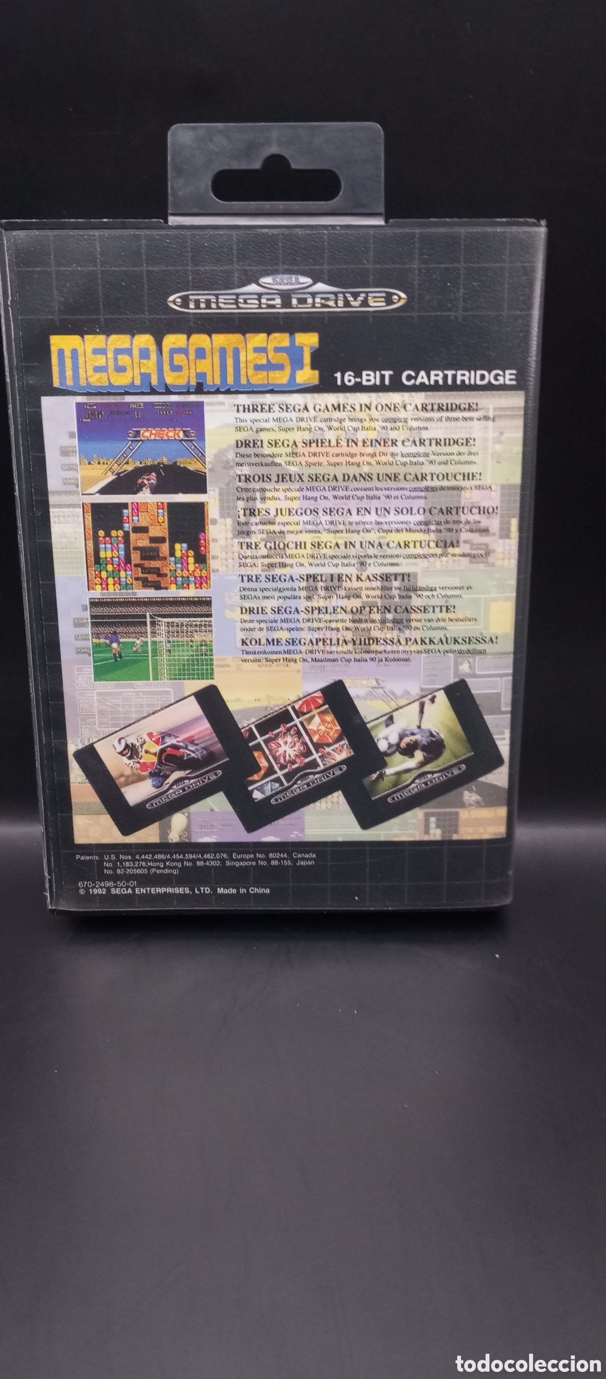 Videojuegos y consolas: SEGA MEGA DRIVE .MEGA GAMES I 16 BIT. - Foto 3