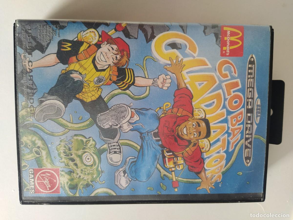 Videojuegos y consolas: GLOBAL GLADIATORS SEGA MEGADRIVE COMPLETO , ORIGINAL - Foto 1