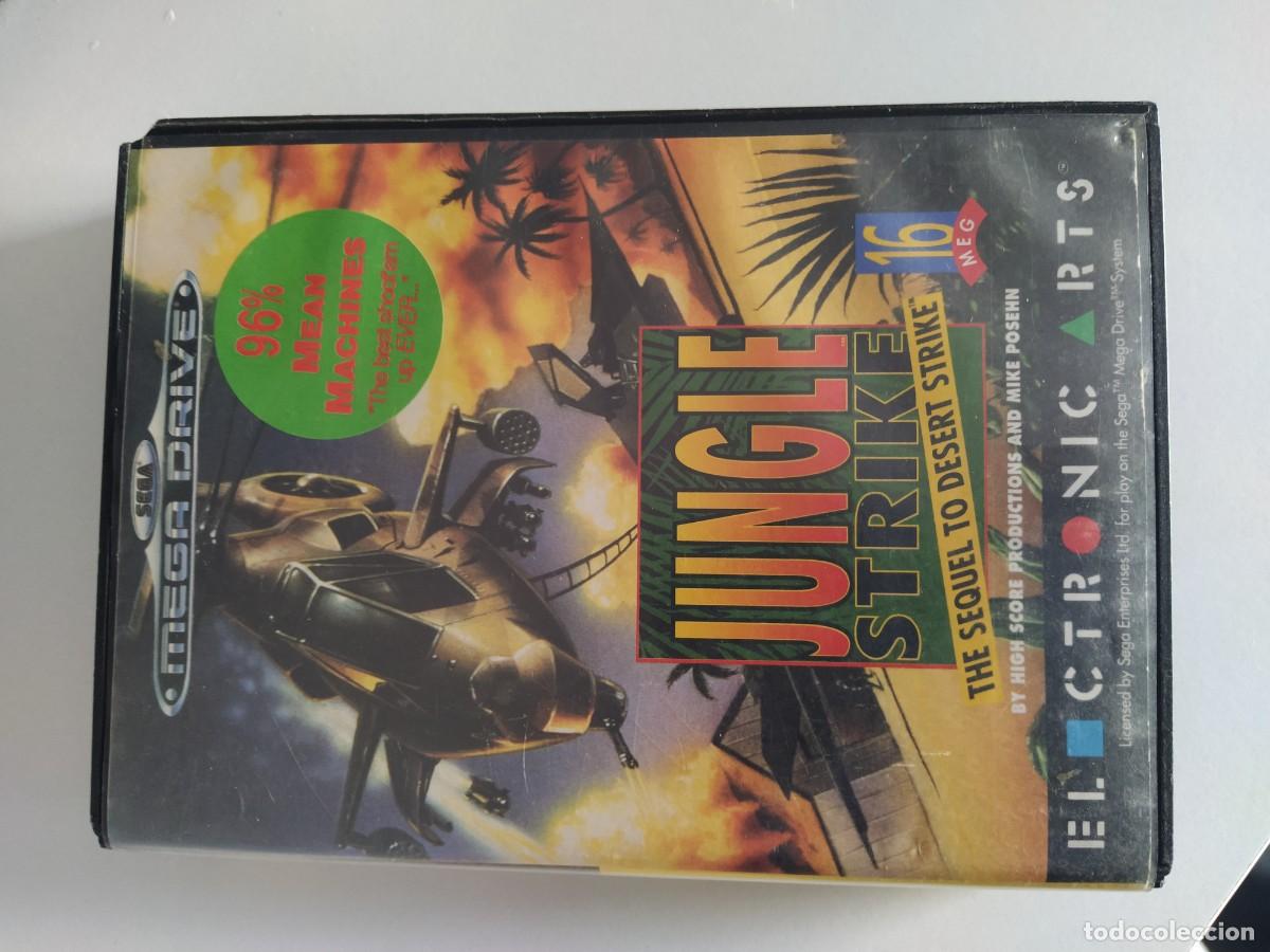 Videojuegos y consolas: JUNGLE STRIKE SEGA MEGADRIVE , ORIGINAL - Foto 1
