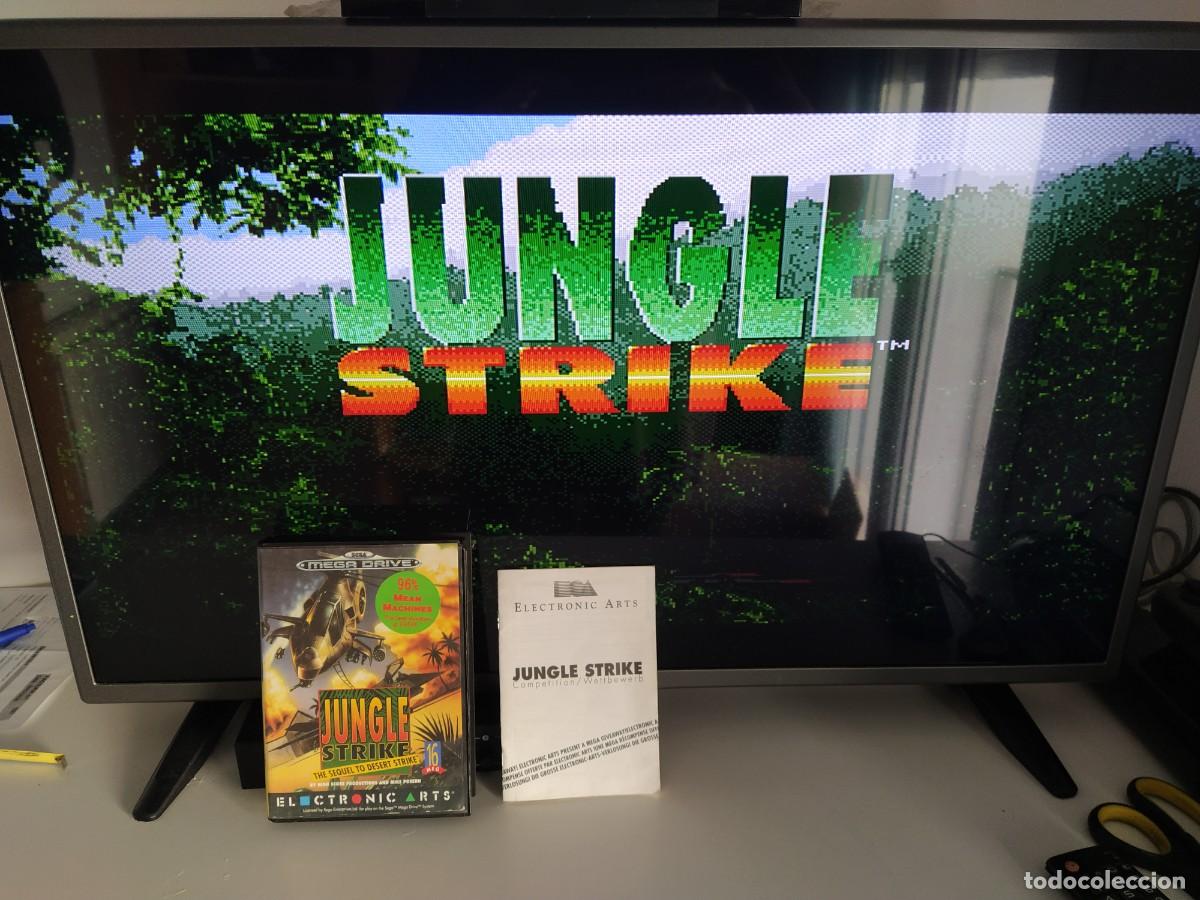 Videojuegos y consolas: JUNGLE STRIKE SEGA MEGADRIVE , ORIGINAL - Foto 2