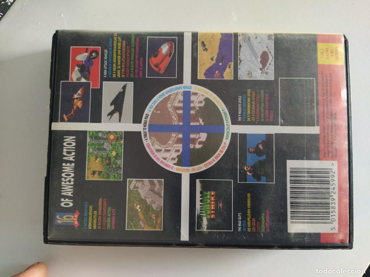 Videojuegos y consolas: JUNGLE STRIKE SEGA MEGADRIVE , ORIGINAL - Foto 3