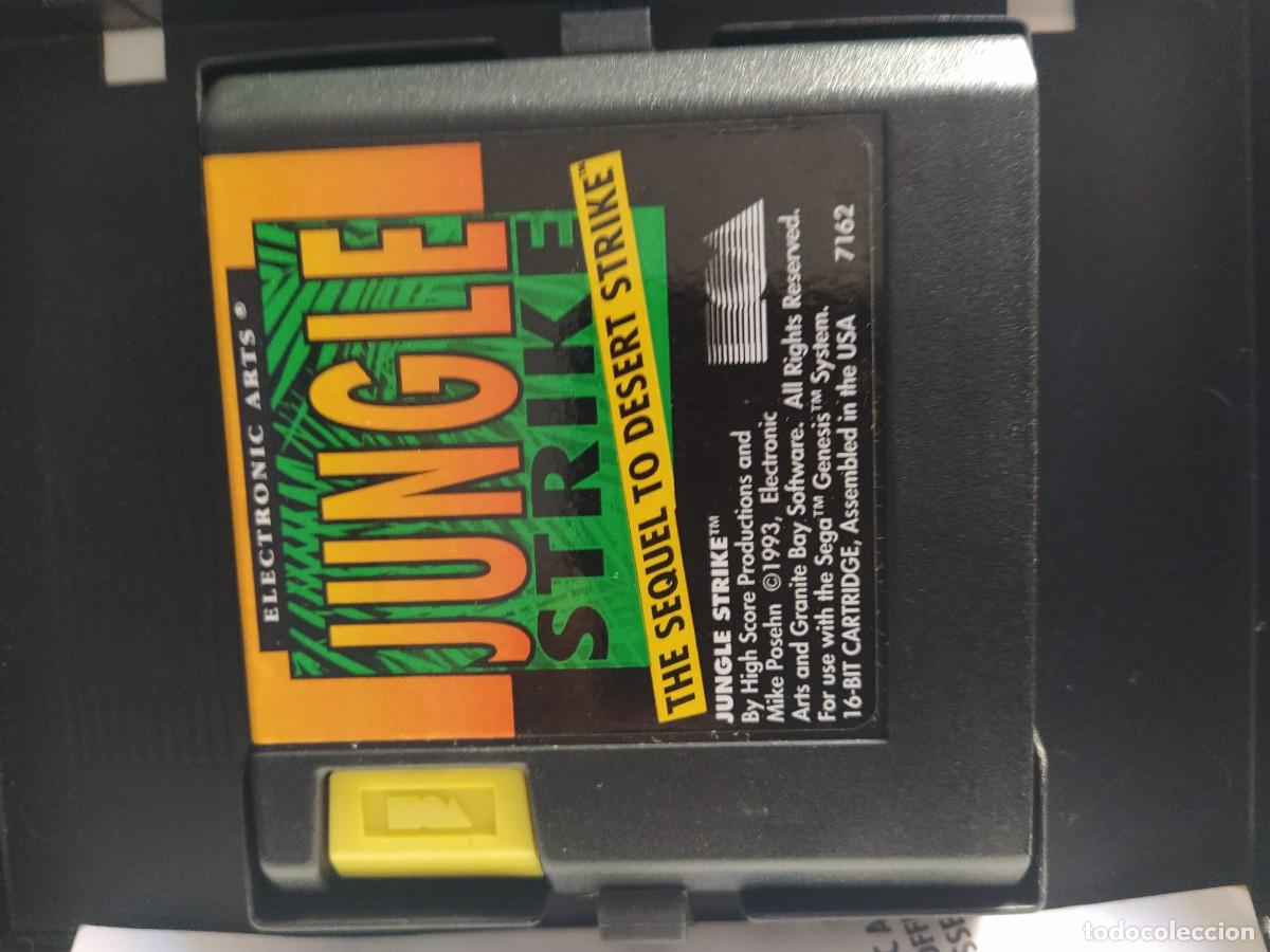Videojuegos y consolas: JUNGLE STRIKE SEGA MEGADRIVE , ORIGINAL - Foto 8