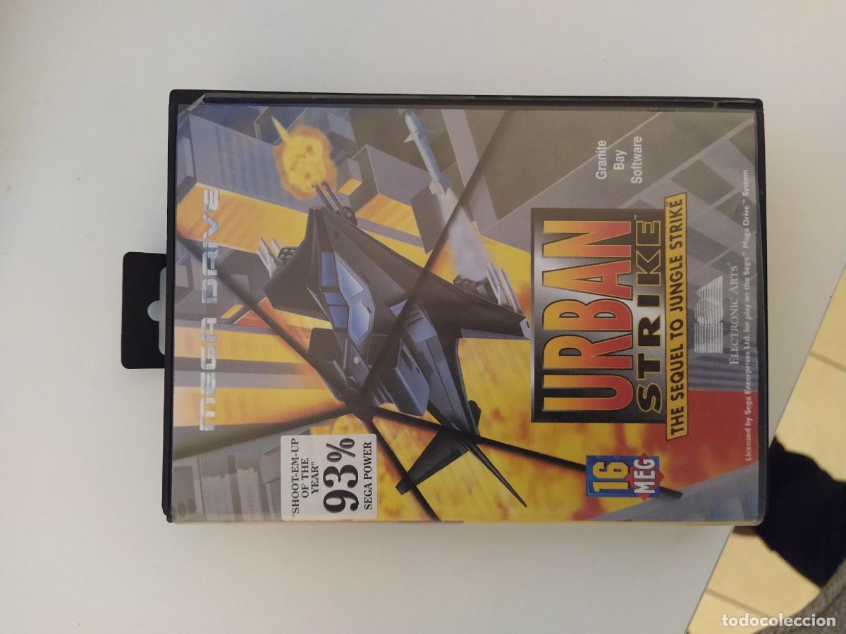 Videojuegos y consolas: URBAN STRIKE SEGA MEGADRIVE COMPLETO , ORIGINAL - Foto 1