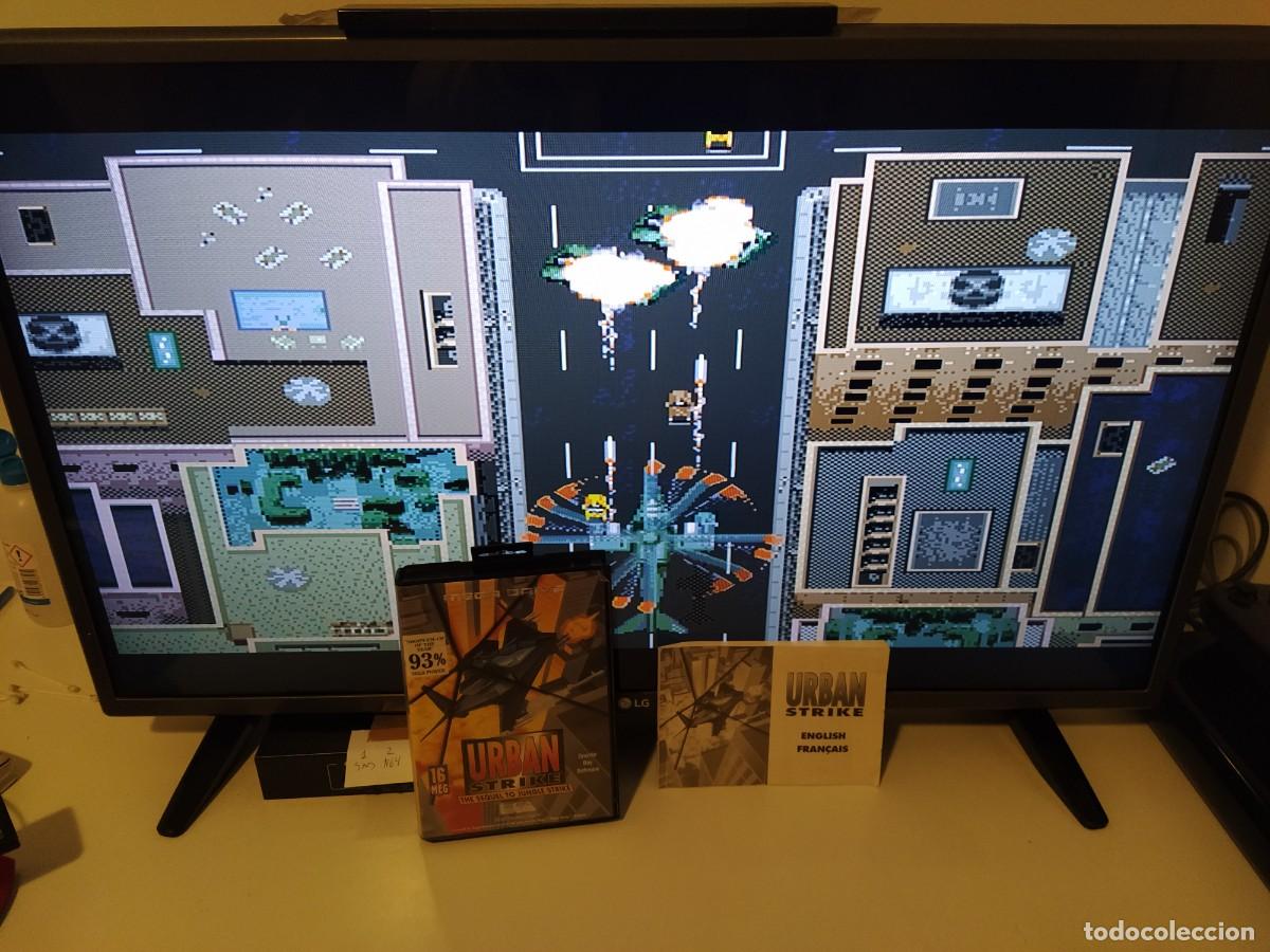 Videojuegos y consolas: URBAN STRIKE SEGA MEGADRIVE COMPLETO , ORIGINAL - Foto 2