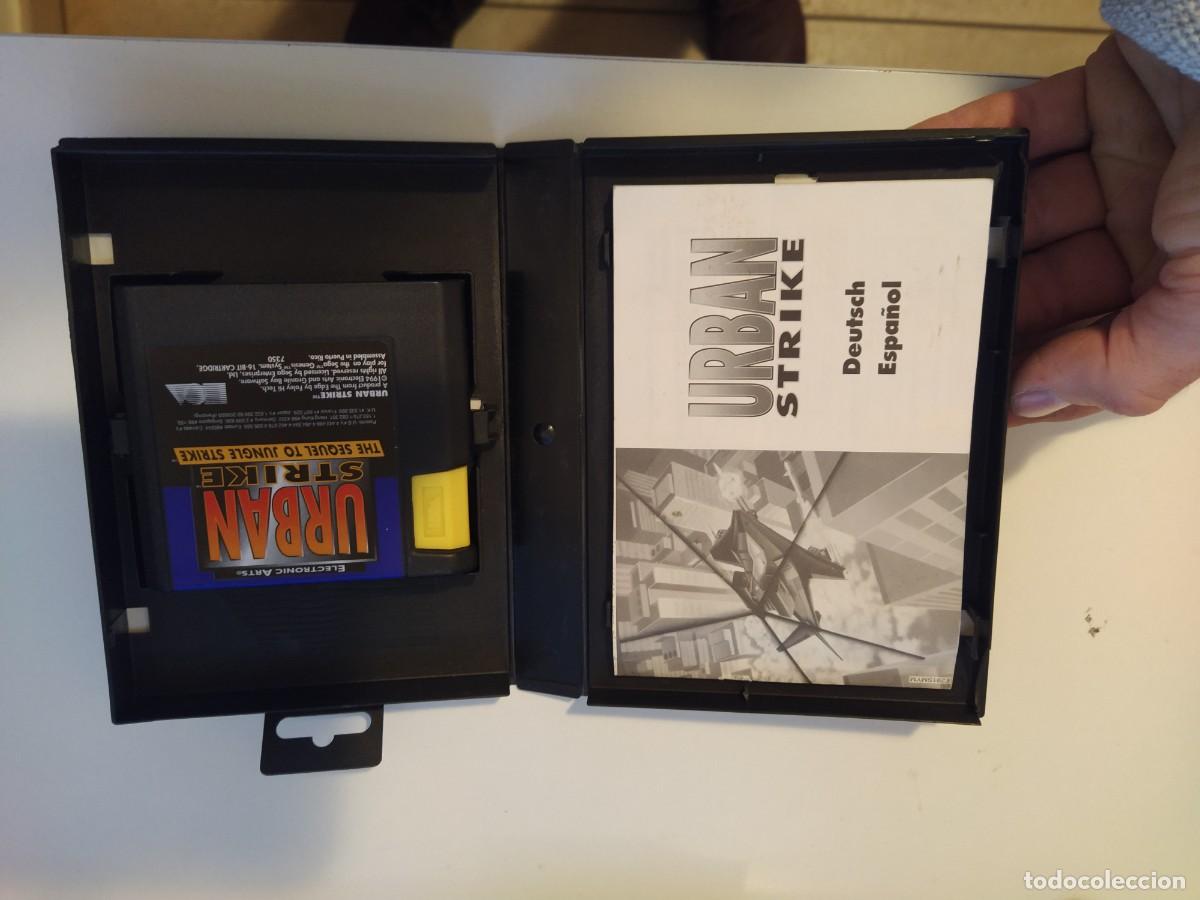 Videojuegos y consolas: URBAN STRIKE SEGA MEGADRIVE COMPLETO , ORIGINAL - Foto 5