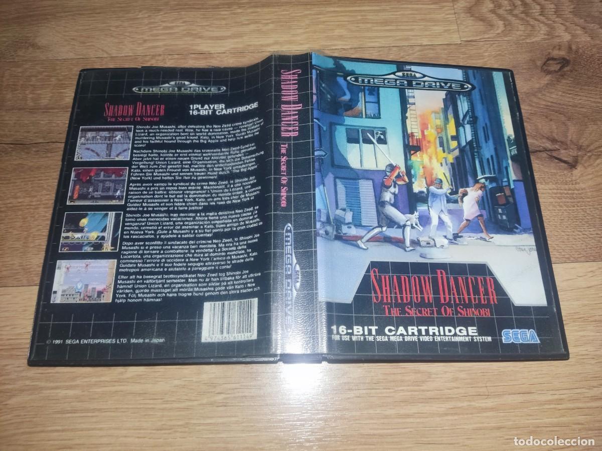 Videojuegos y consolas: SHADOW DANCER Mega Drive PAL Megadrive - Foto 3