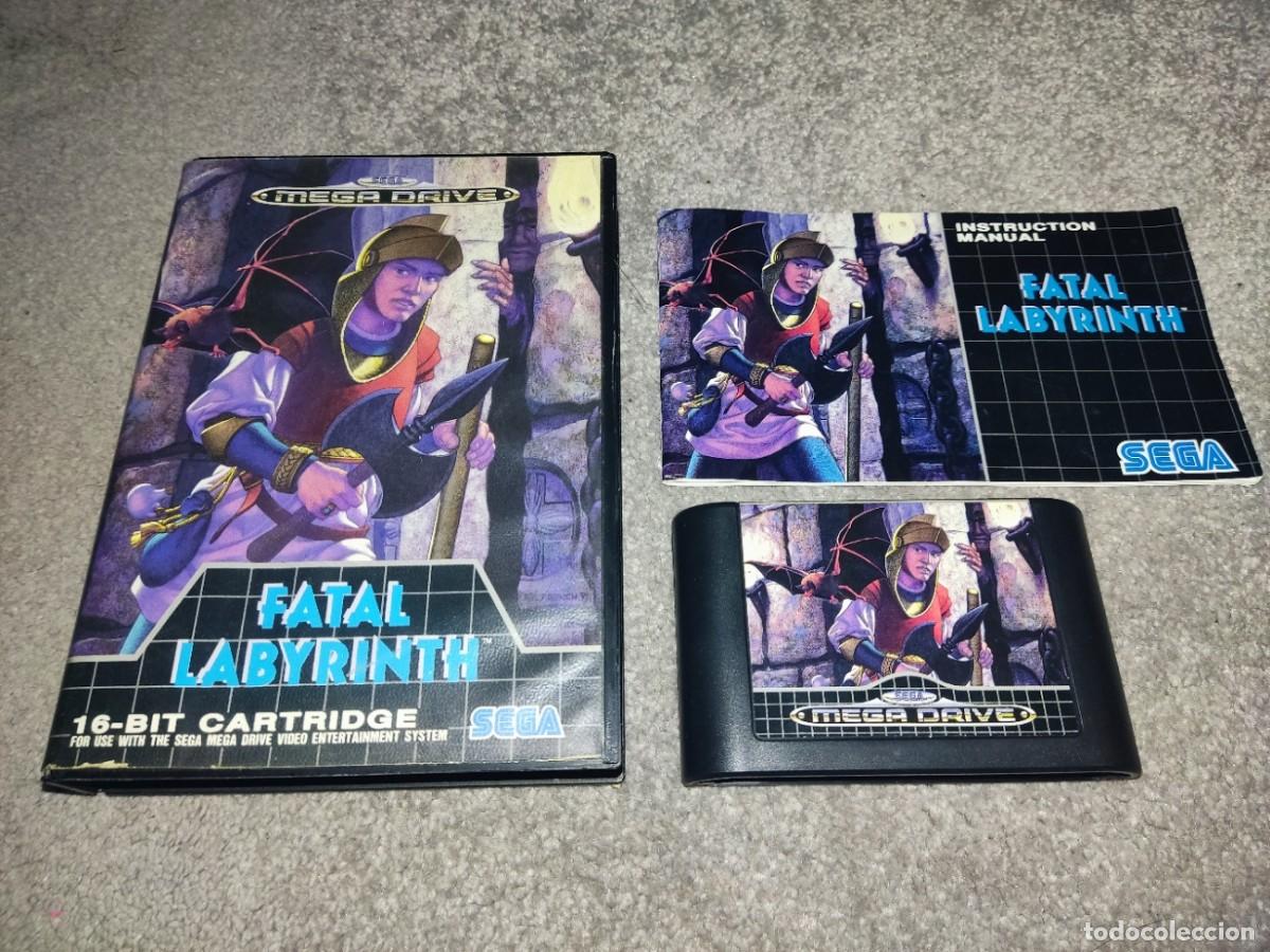 Videojuegos y consolas: FATAL LABYRINTH Mega Drive Megadrive PAL Completo - Foto 1