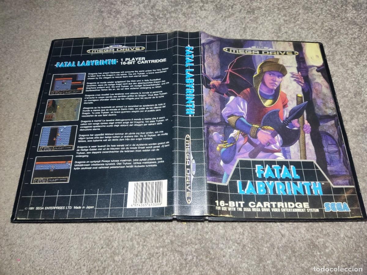 Videojuegos y consolas: FATAL LABYRINTH Mega Drive Megadrive PAL Completo - Foto 3