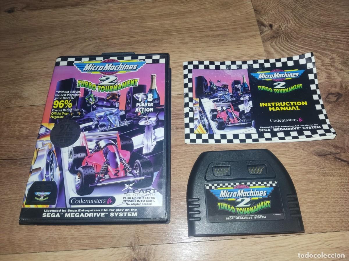 Videojuegos y consolas: MICRO MACHINES Mega Drive Megadrive PAL Completo - Foto 1