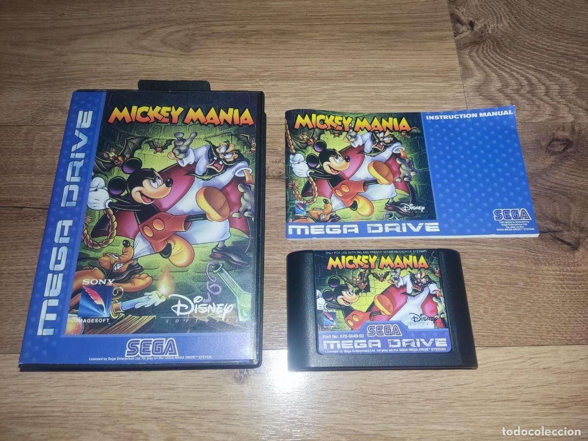Videojuegos y consolas: MICKEY MANIA Mega Drive Megadrive PAL Completo - Foto 1