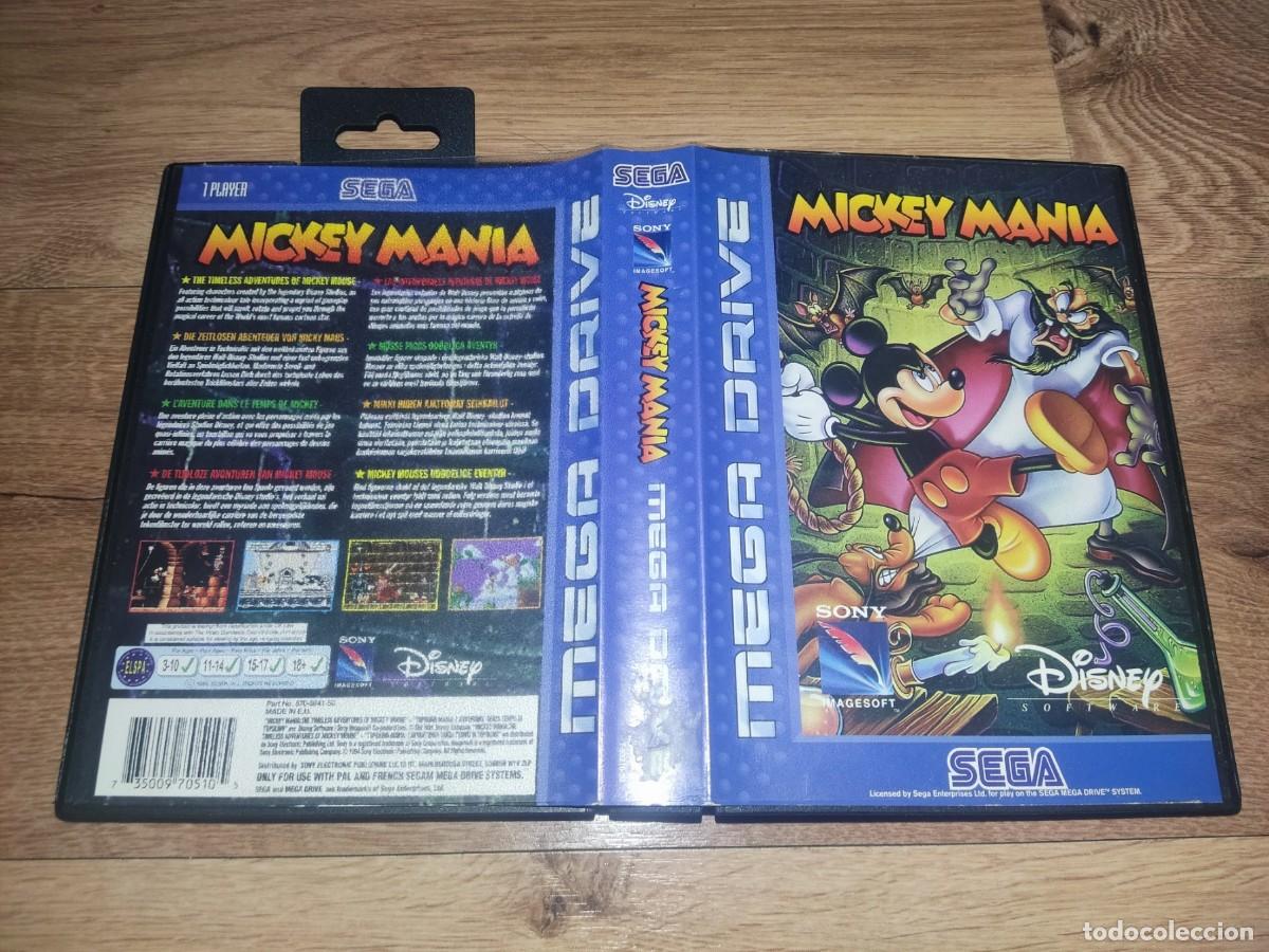 Videojuegos y consolas: MICKEY MANIA Mega Drive Megadrive PAL Completo - Foto 3