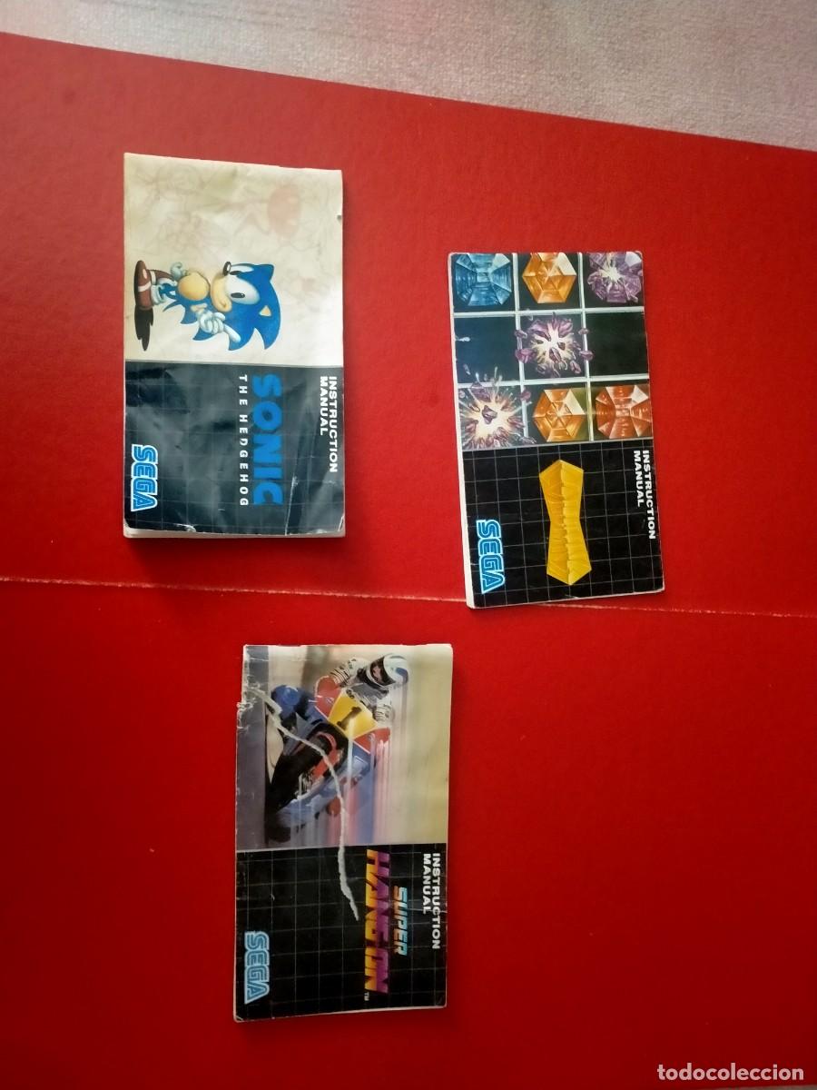 Videojuegos y consolas: sega manuales de sonic etc - Foto 1
